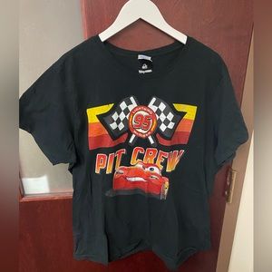 Women’s Disney Pixar Cars Pit Crew Tee: Size 3XL